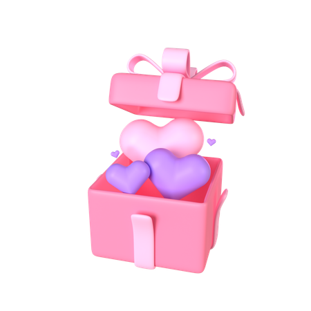 Valentine Gift  3D Icon