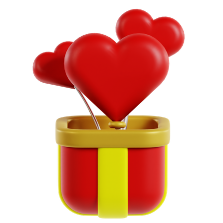 Valentine Gift  3D Icon