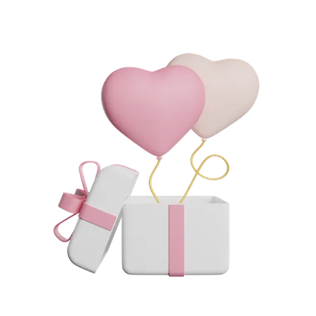 Gift Love Special 3D Icon
