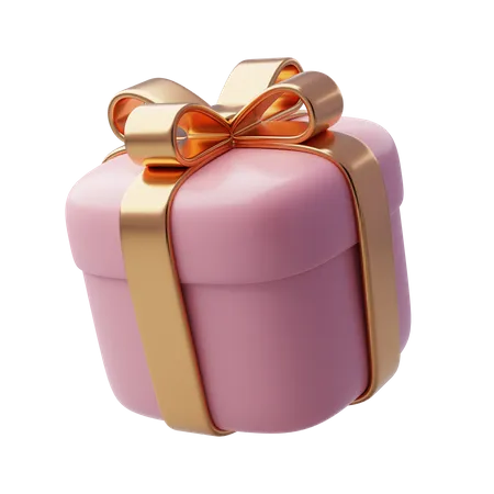 Present Gift Box Valentines Day Concept 3D Icon