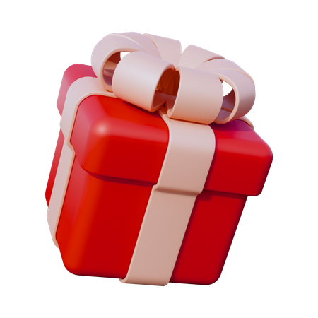 Valentine Gift Box  3D Icon