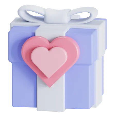 Valentine Love Gift 3D Icon
