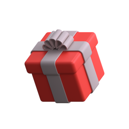 Valentine Gift Box  3D Icon