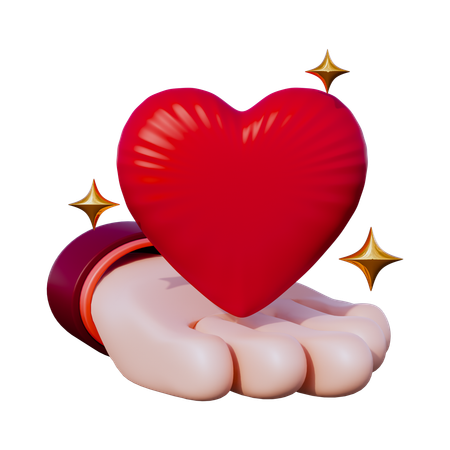 Valentine Gift Love  3D Icon