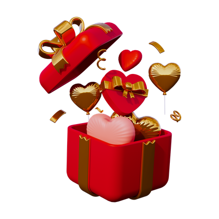 Valentine Give Away  3D Icon