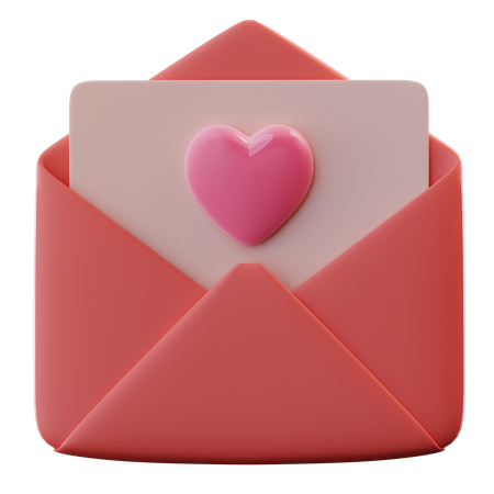 Valentine Invitation  3D Icon