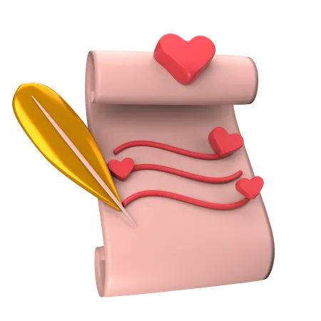 Valentine Invitation  3D Icon