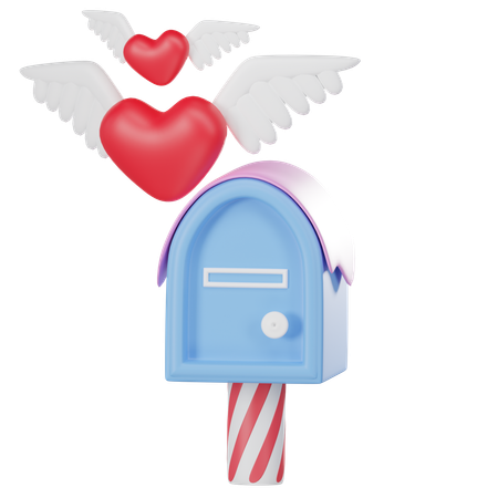 Valentine Letter  3D Icon