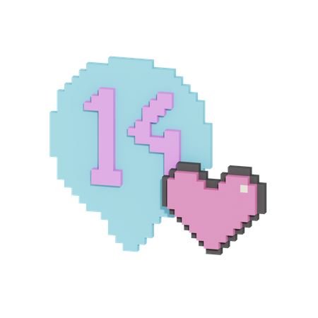 Valentine Location 3D Icon