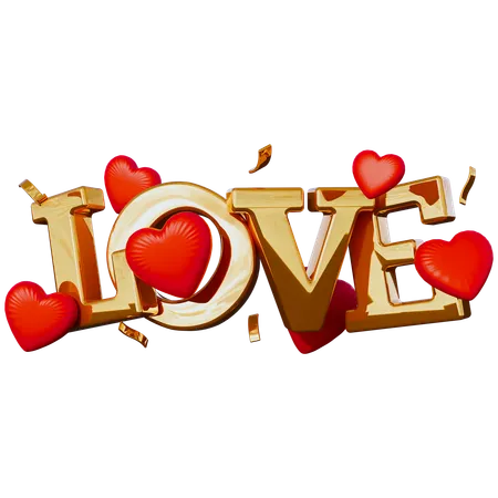 Valentine Love  3D Icon