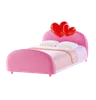 lit d'amour de la Saint-Valentin