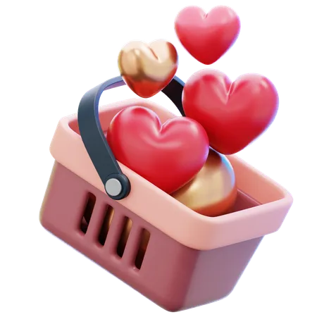 Valentine Market  3D Icon