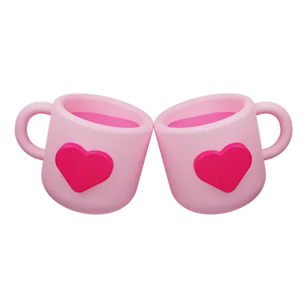 Valentine Mug  3D Icon