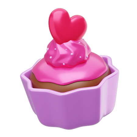 バレンタインパンケーキ  3D Icon