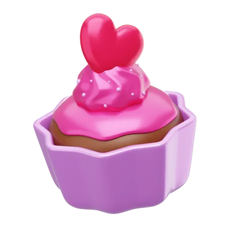 バレンタインパンケーキ  3D Icon