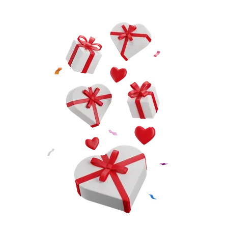 Valentine Presents  3D Icon