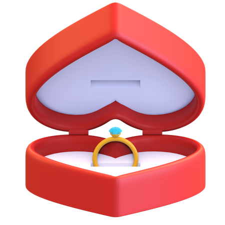 Valentine ring  3D Icon