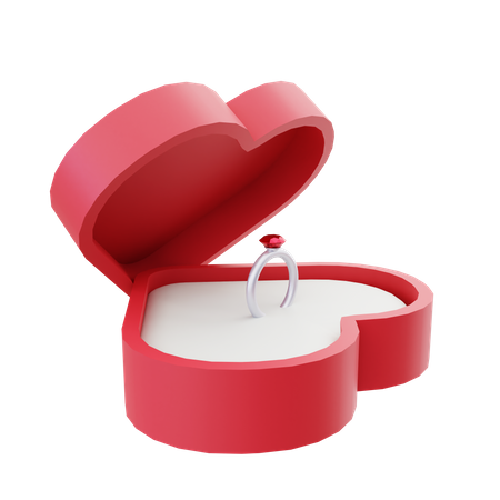 Valentine ring  3D Icon