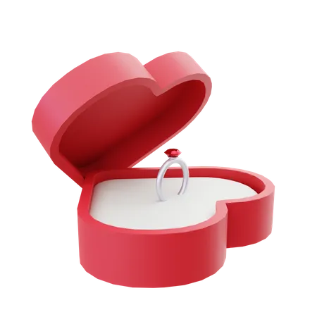 Valentine ring  3D Icon