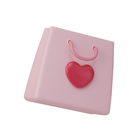 Valentine Shopping  3D Icon