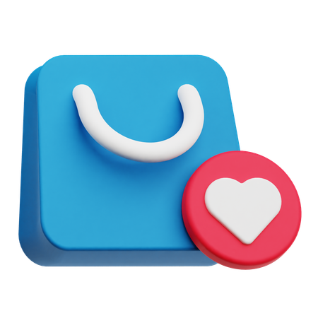 Valentine Shopping  3D Icon