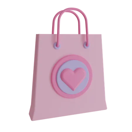 Valentine Shopping  3D Icon