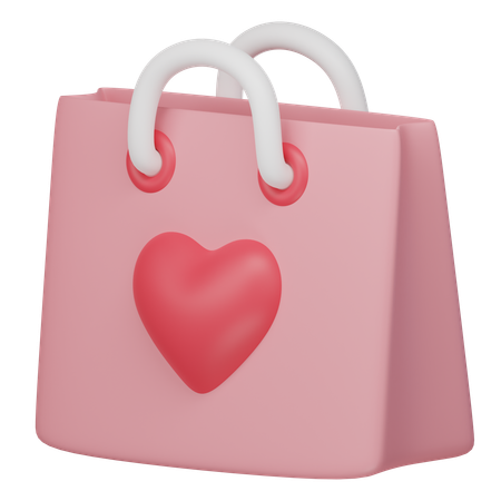 Valentine Shopping  3D Icon