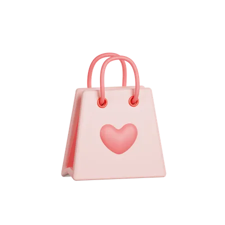 Valentine Shopping  3D Icon