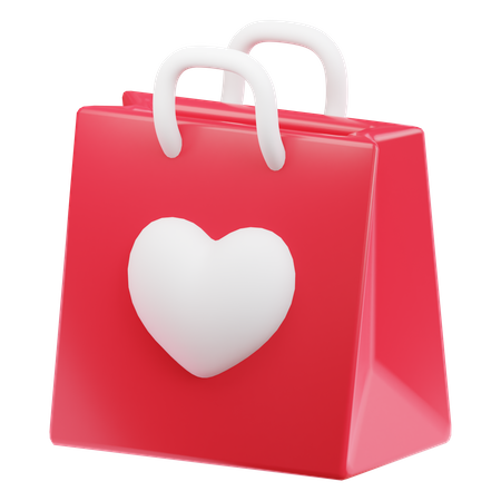 Valentine Shopping  3D Icon