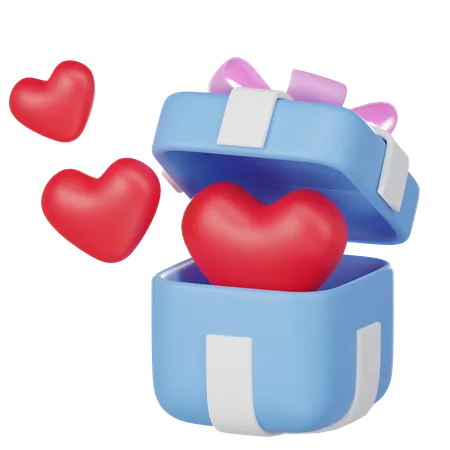 Valentine Gift 3 D Icon 3D Icon
