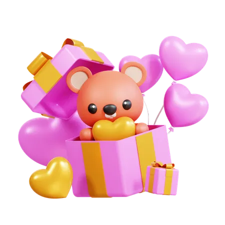 Valentine Surprise  3D Icon