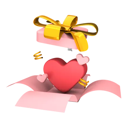 Valentine Surprise  3D Icon