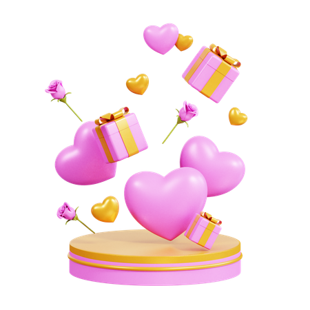 Valentine Surprise  3D Icon