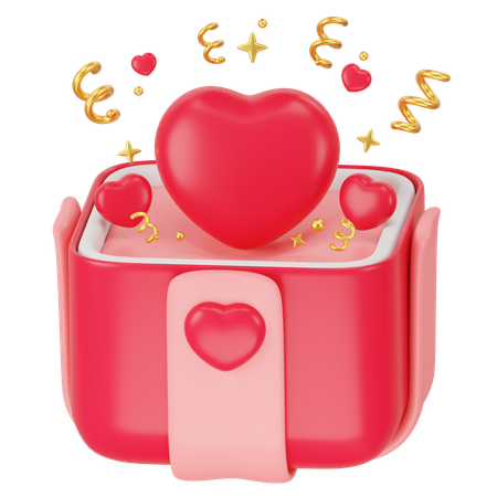 Valentine Surprise  3D Icon