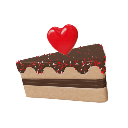 Valentines Cake  3D Icon