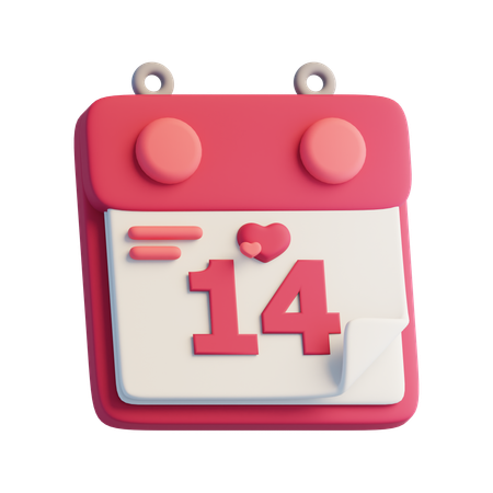 バレンタインデー  3D Icon