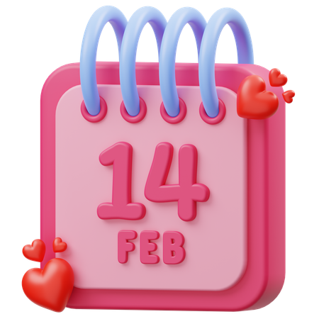 Valentine's Day  3D Icon