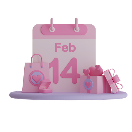 Valentines Day  3D Icon