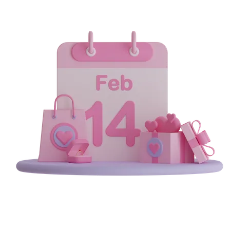 Valentines Day  3D Icon