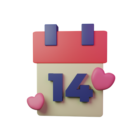 Valentines Day  3D Illustration