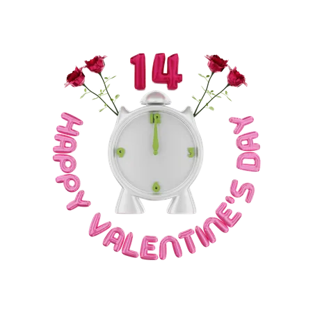 Valentine's day  3D Illustration