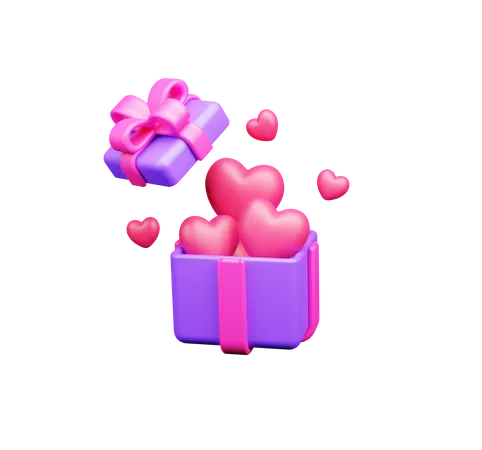 Valentines Day Gift  3D Icon
