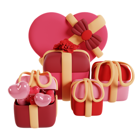 Valentines Gifts  3D Icon