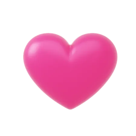 Valentines Heart  3D Icon