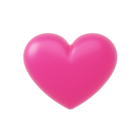 Valentines Heart  3D Icon