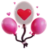 Valentine’s Heart Balloons