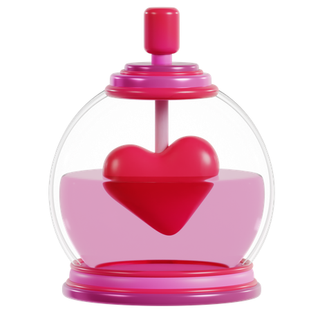 Valentine’s Heart Perfume  3D Icon