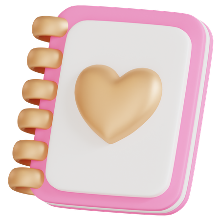 Valentine’s Love Note  3D Icon