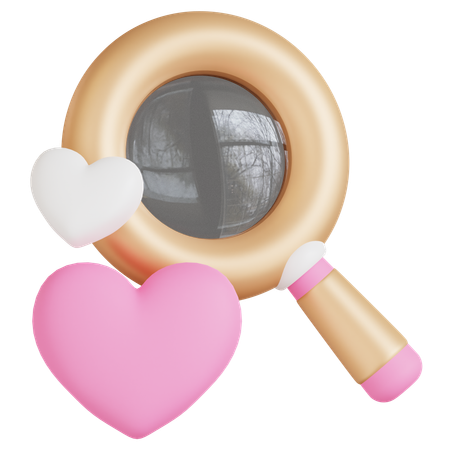 Valentine’s Search  3D Icon