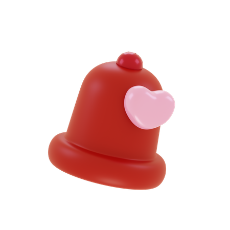 Valentinsglocke  3D Icon